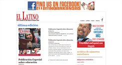 Desktop Screenshot of ellatinoarkansas.com